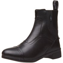 Saxon Ladies' Syntovia Zip Paddock Boots- Black