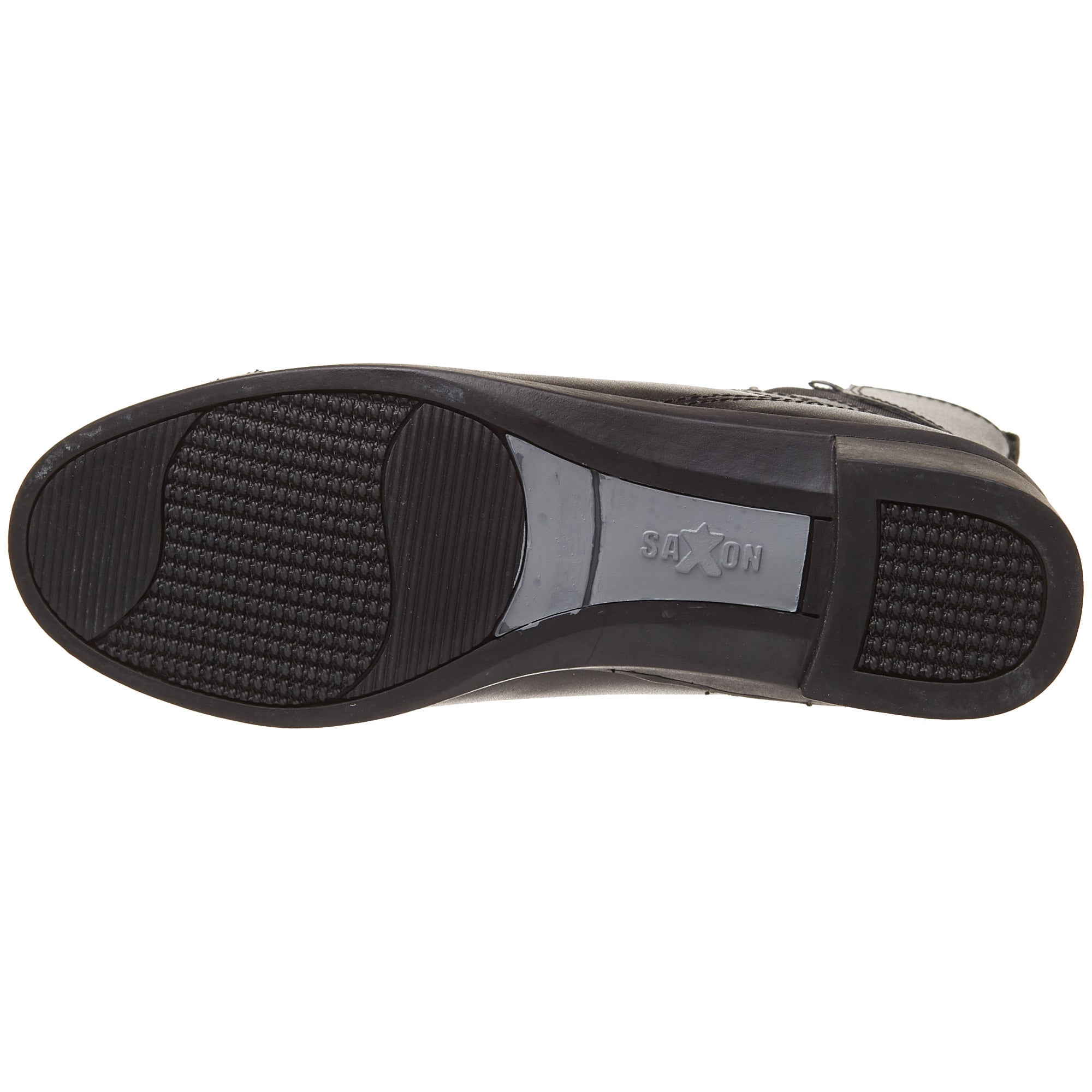 Saxon Ladies' Syntovia Zip Paddock Boots Black Riding Warehouse