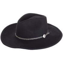 Stetson Buffalo Collection Rawhide Crushable Felt Hat