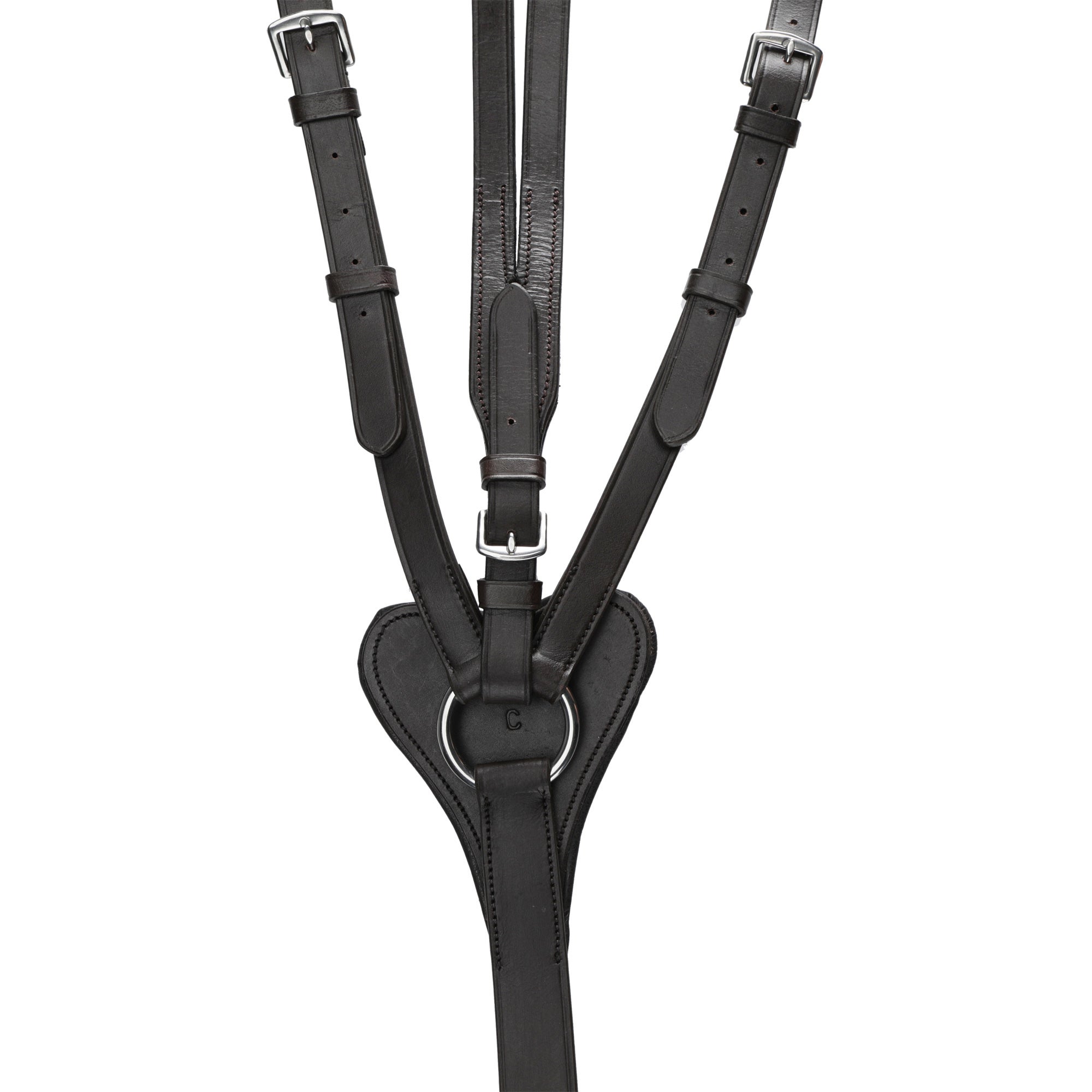 Shires 3Point Detachable Running Martingale Breastplate Riding Warehouse