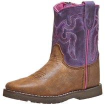 Smoky Mountain Toddler Autry Purple Cowboy Boots