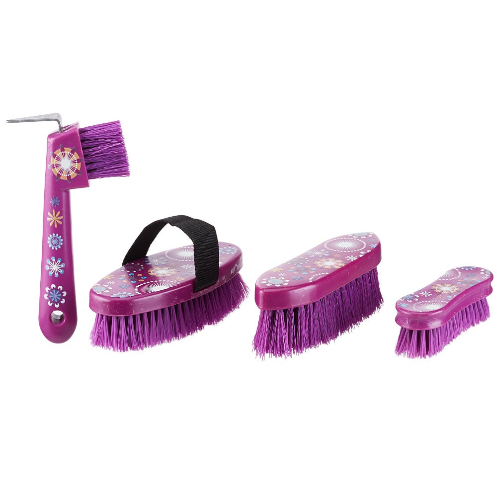 Tough 1 4Piece Printed Grooming Package Kit Riding Warehouse