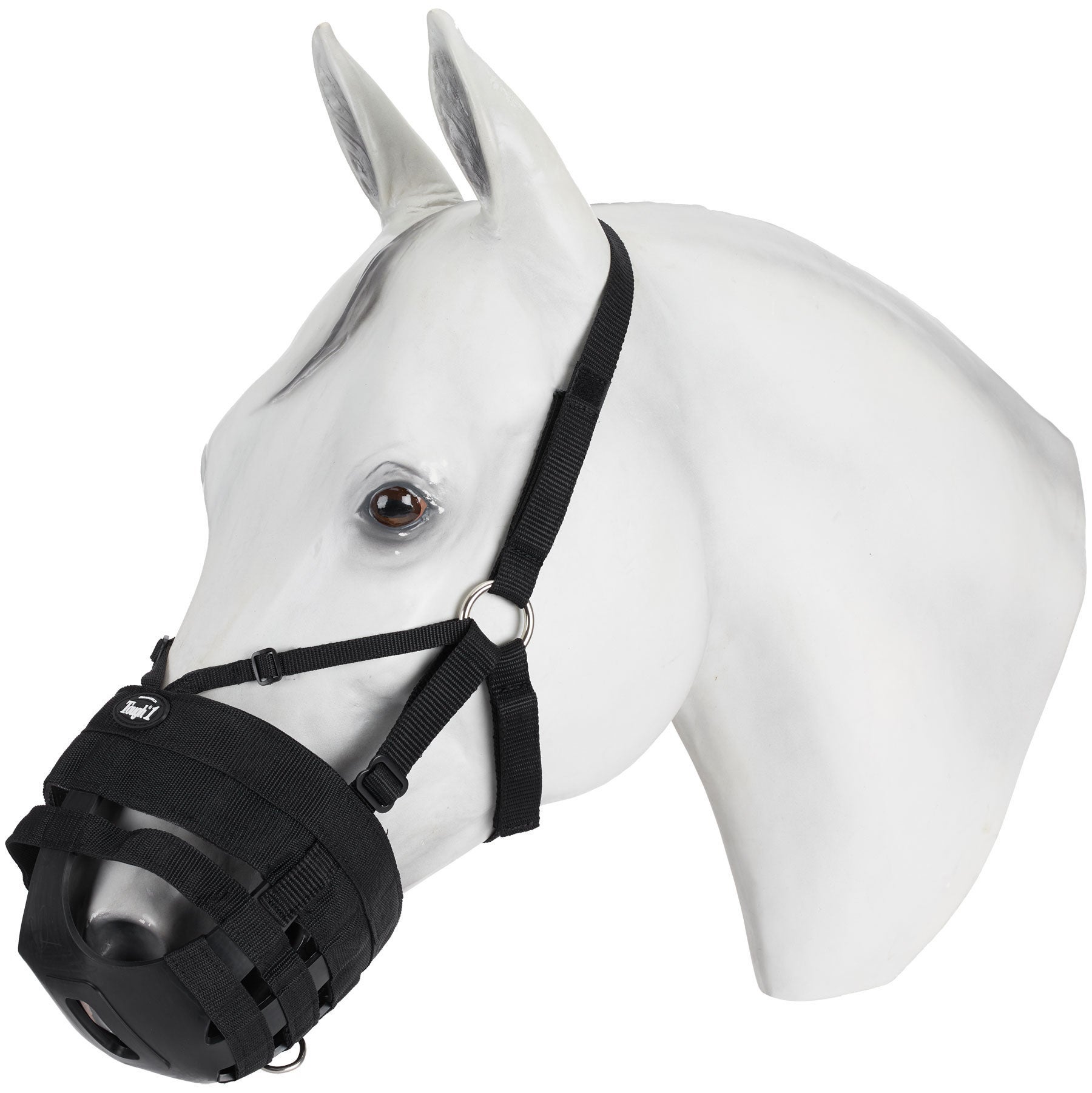 Tough 1 Easy Breathe V Grazing Muzzle/Halter Combo Riding Warehouse