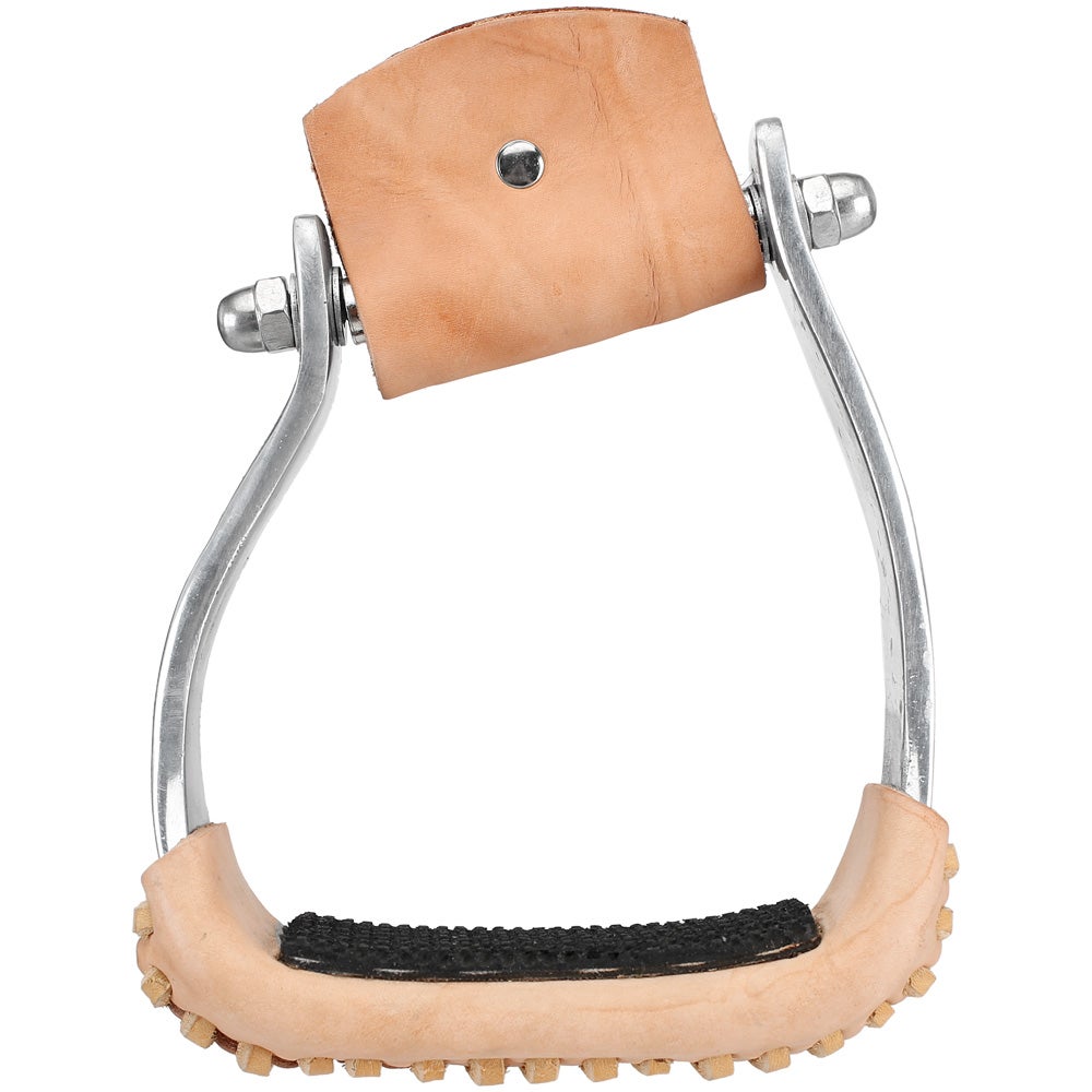 Tough 1 Lightweight Aluminum Angled Western Stirrups