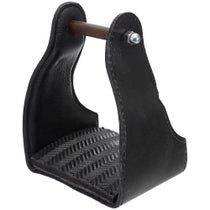 Royal King by Tough 1 Leather Covered Trail Stirrups