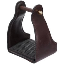Royal King by Tough 1 Leather Covered Trail Stirrups