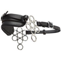 Tough 1 Padded Leather Nose Multi Ring Hackamore