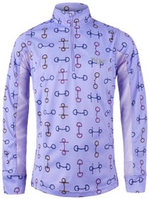 TuffRider Children's Long Sleeve Print Sport Shirt