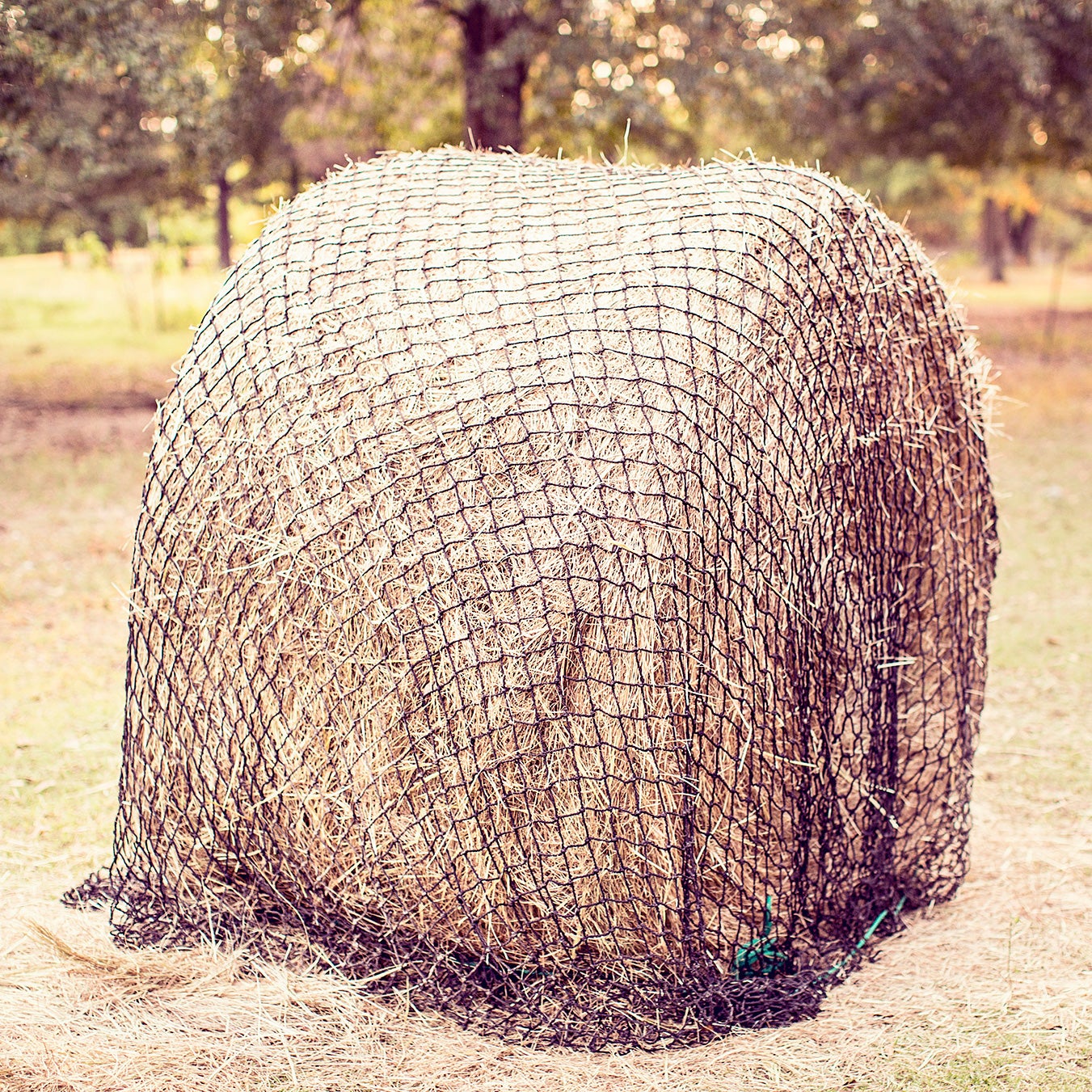 Texas Round Bale Hay Net 1.75" Holes Riding Warehouse
