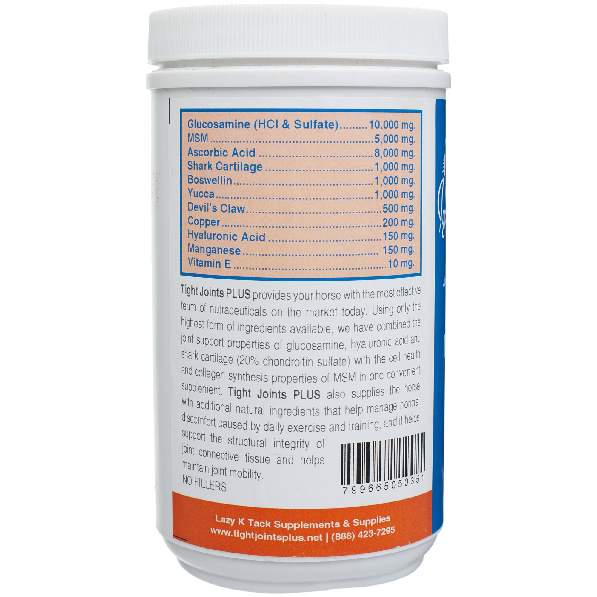 Tight Joints Plus Equine Mobility Joint Supplement 2 lb Riding Warehouse