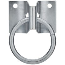Tough 1 Zinc Plated Hitching Tie Ring-2" Ring