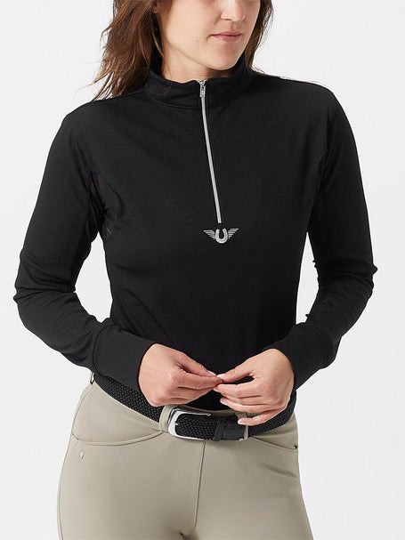 TuffRider Womens Ventilated Sport Long Sleeve Shirt