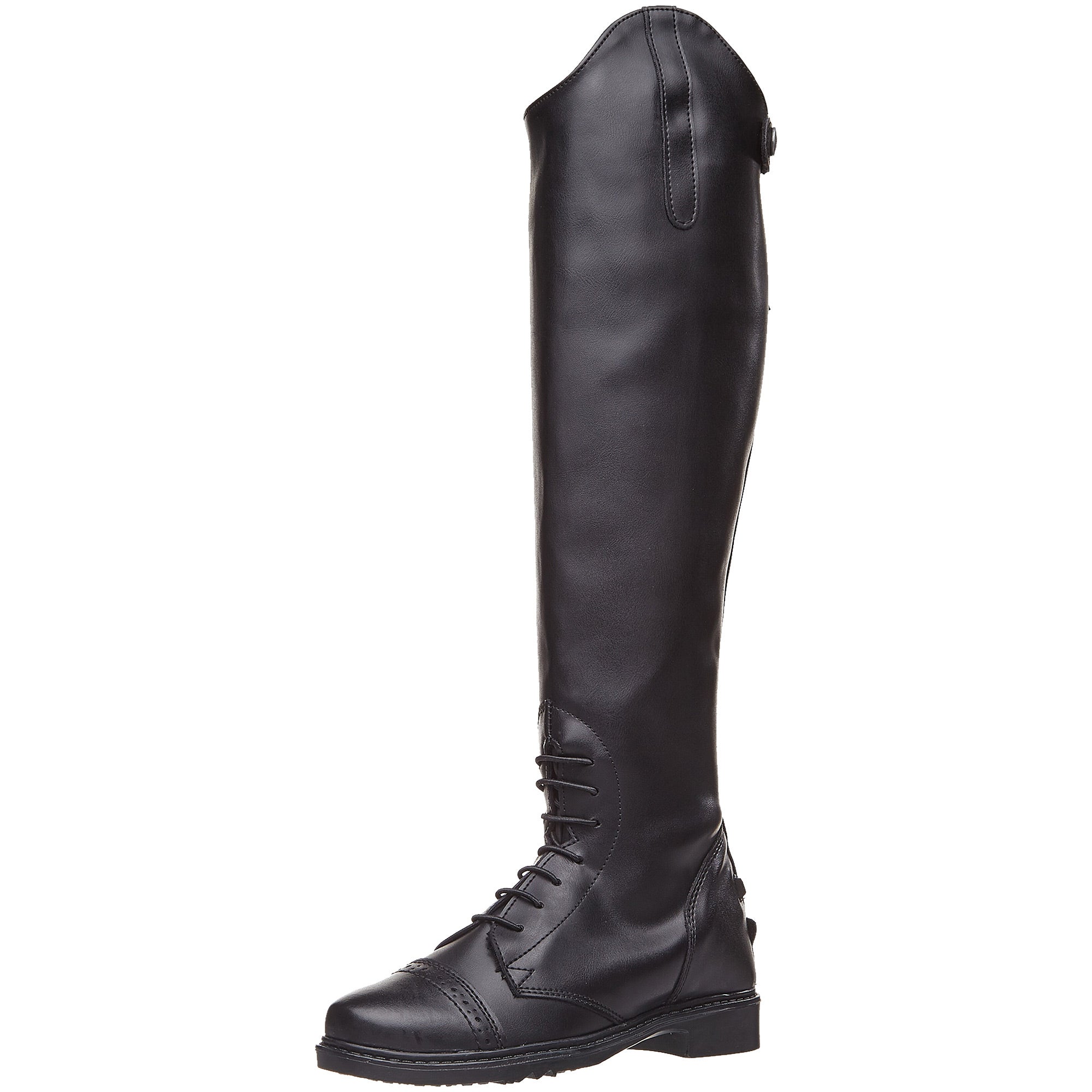 Horka Bonny Ladies Diamante Patent Equi Leather Long Horse Riding Showing Jumping Competition Outdoor Boots Sizes 3-8 