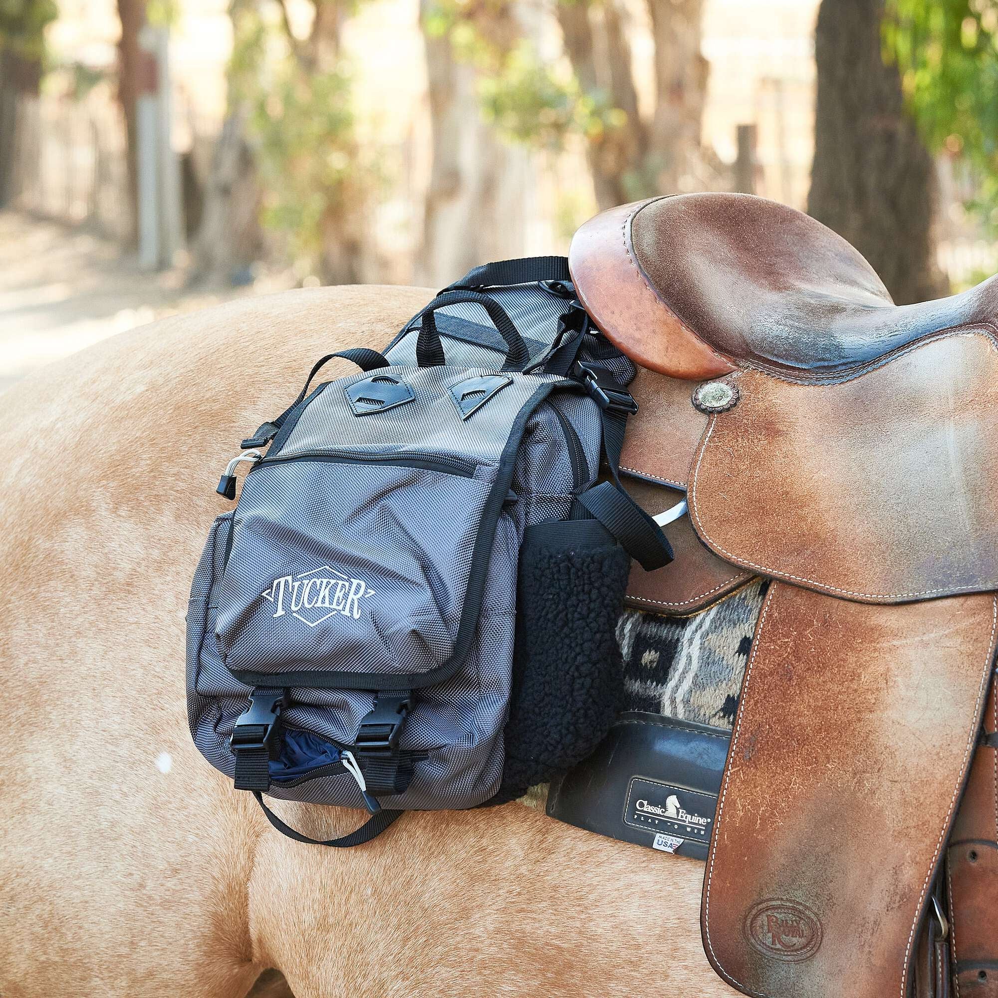 Tucker Adventurer Saddle Bag with Cantle Bag Riding Warehouse