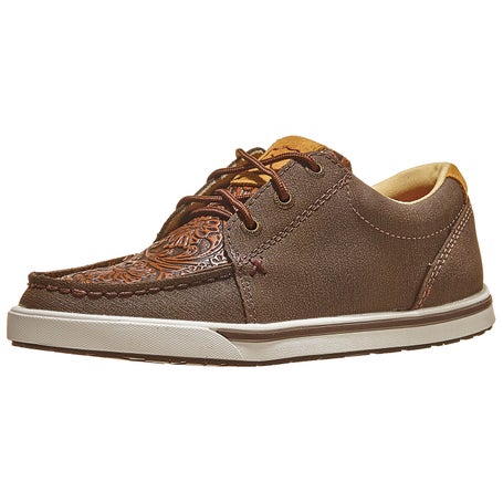 Twisted X Womens Kicks - Cocoa & Tooled Brown