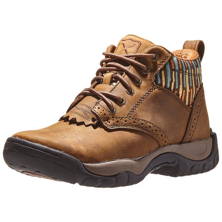 Twisted X Womens All Around Lace Up Boot - Brown&Multi