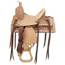 Royal King by Tough 1 Youth Kirby Roughout Roper Saddle