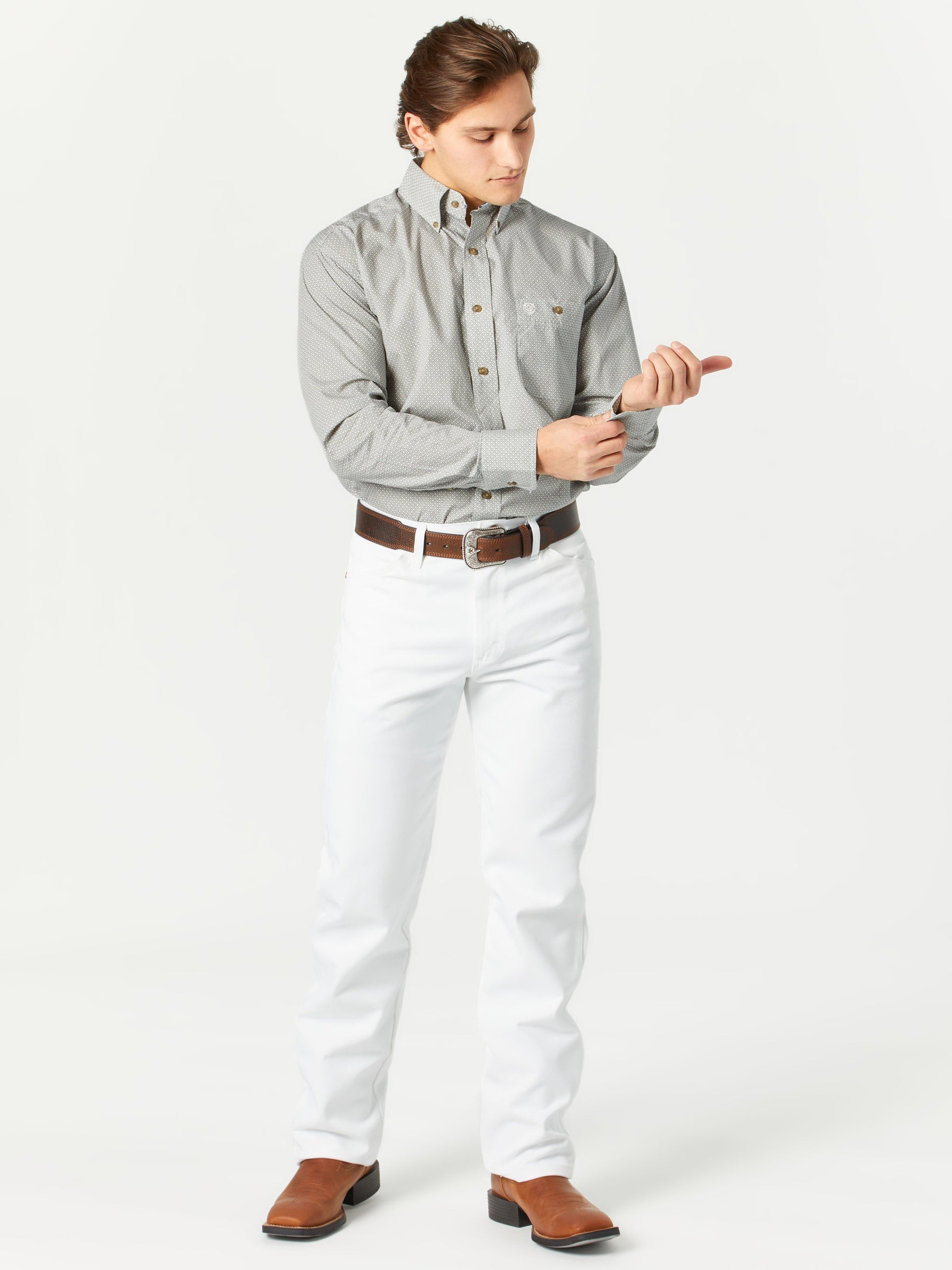 wrangler jeans white mens