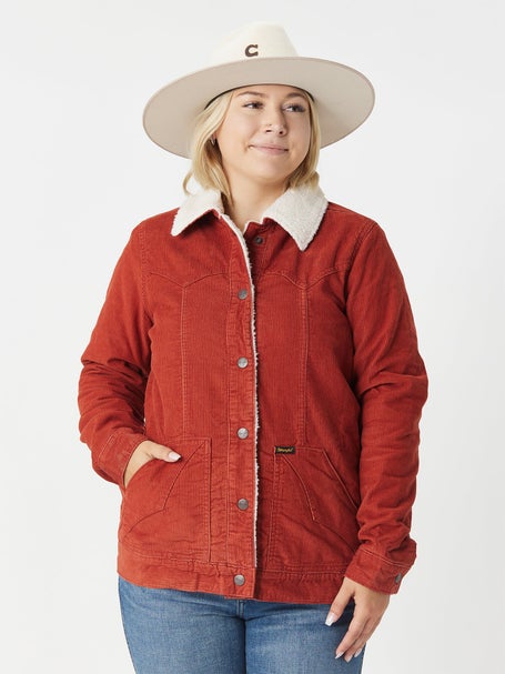 Wrangler Women's Sherpa Lined Barn Jacket | Riding Warehouse