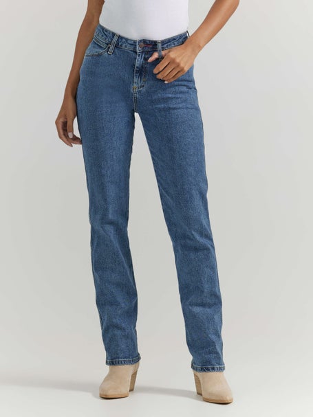 Wrangler Womens Cowboy Cut Slim Fit Stretch Jeans