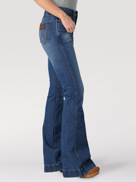 Wrangler Retro High-Rise The Green Trouser Jeans | Riding Warehouse