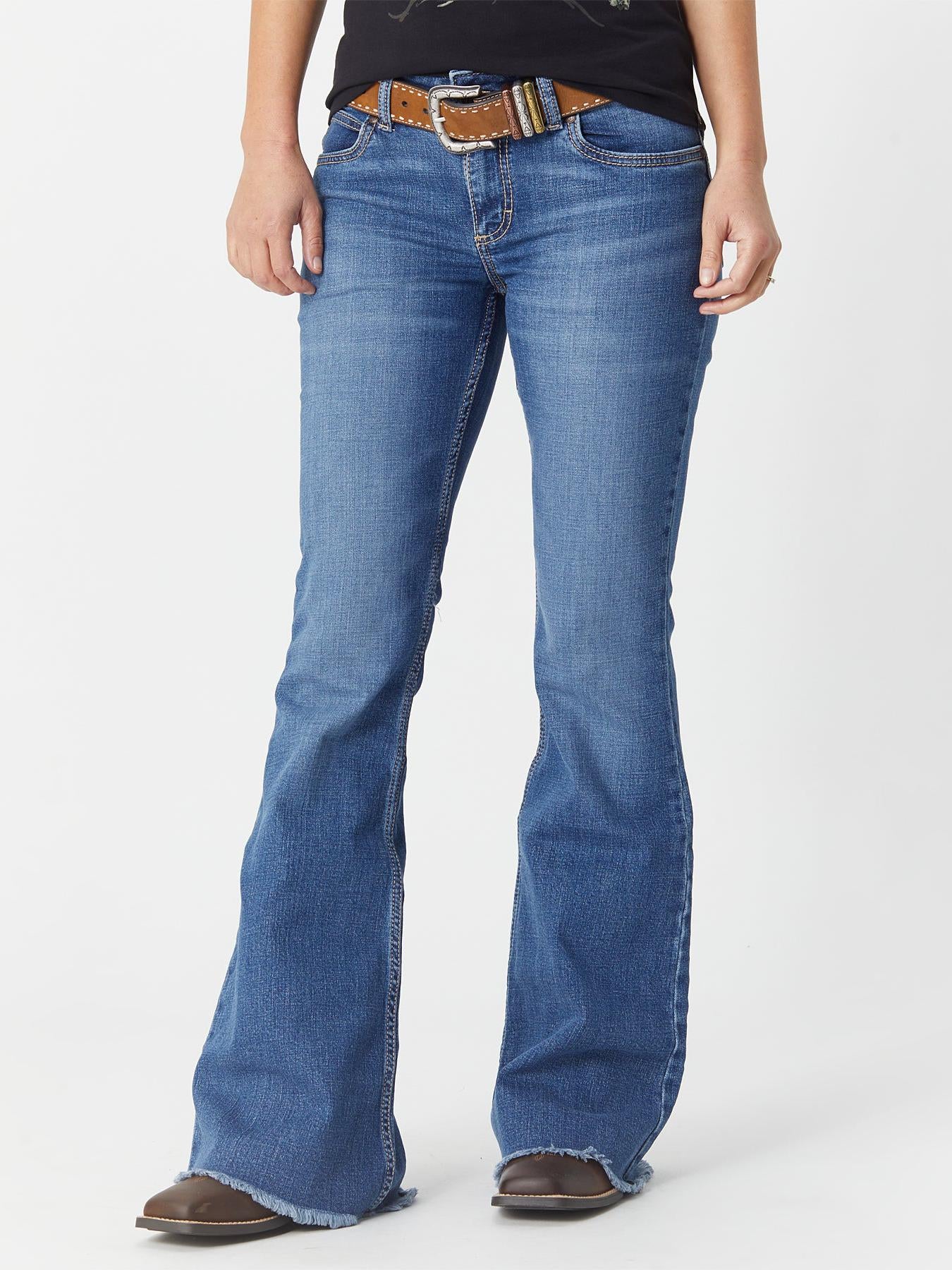 wrangler flare jeans