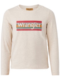 Wrangler Girls' Long Sleeve Logo Tee