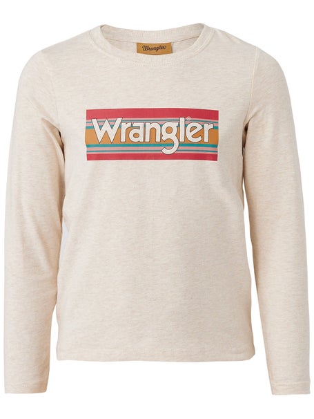 Wrangler Girls Long Sleeve Logo Tee