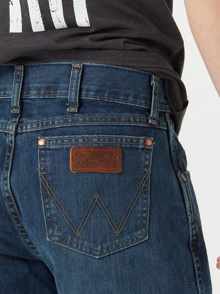 Wrangler Men's Retro Slim Boot Cut River Wash Jeans | Riding Warehouse
