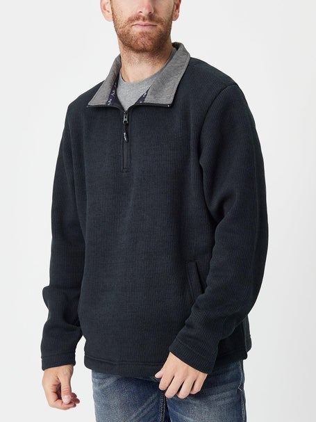 Wrangler Men's George Strait 1/4 Zip Knit Sweater | Riding Warehouse