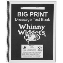 Whinny Widgets BIG PRINT 2023 Dressage Test Book 