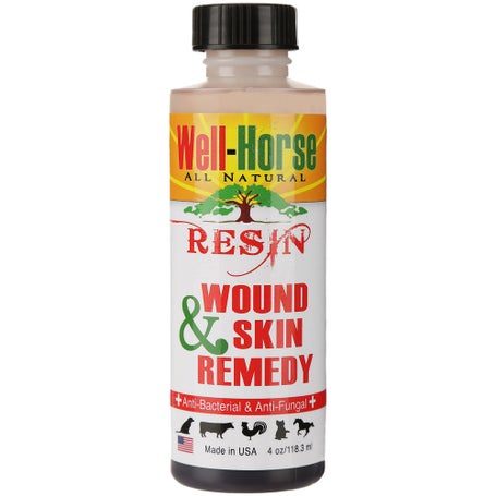 Well-Horse Antibacterial Wound & Skin Remedy Resin 4 oz