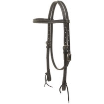 Weaver Leather Black Browband Bridle Headstall