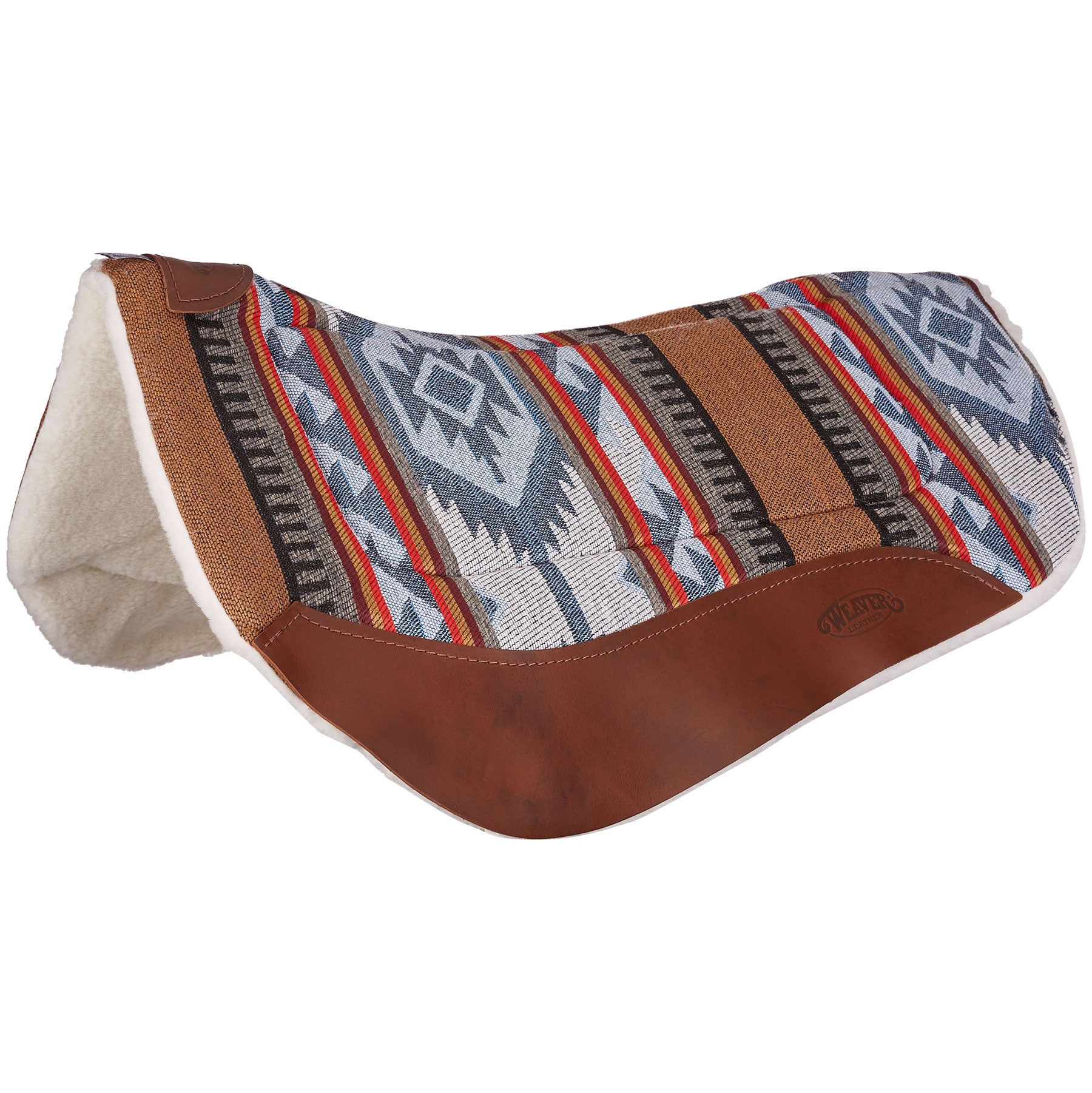 Weaver Contoured Close Contact Barrel Saddle Pad