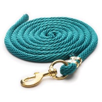 Weaver Solid-Colored Lead Line Rope with Brass Snap