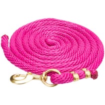 Weaver Solid-Colored Lead Line Rope with Brass Snap