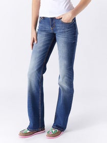 Wrangler Women's Mae Retro Mid-Rise Boot Cut Jeans