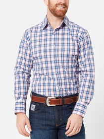 Wrangler Men's Wrinkle Resist Western Long Sleeve Shirt