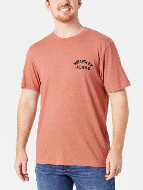 Wrangler Mens Short Sleeve Bronc Graphic Tee Shirt