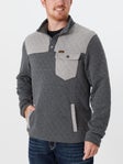 Wrangler Men's Quilted Quarter Snap Pullover Jacket