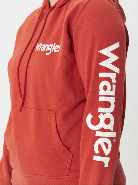 Wrangler Women's Retro Americana Logo Hoodie Sweatshirt | Riding Warehouse