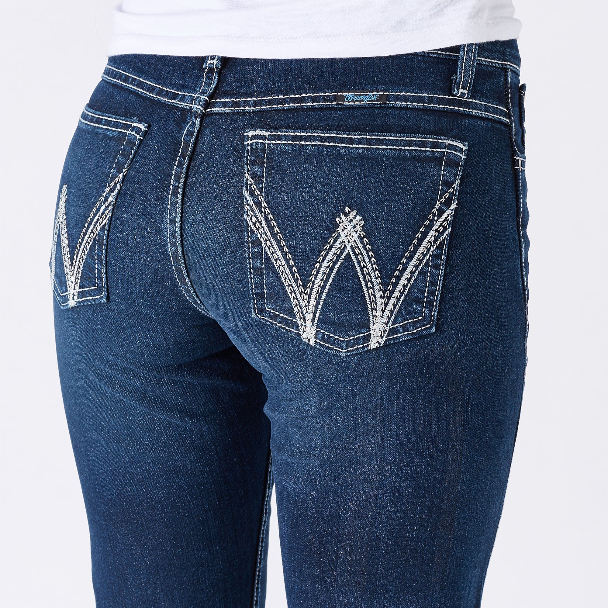 Wrangler Women s  Mid Rise Cool Vantage Jeans 