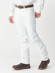Wrangler 4H & FFA Men's Slim Fit Cowboy Cut White Jeans