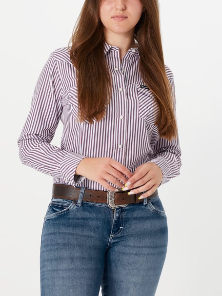 Wrangler Womens Retro Long Sleeve Western Shirt