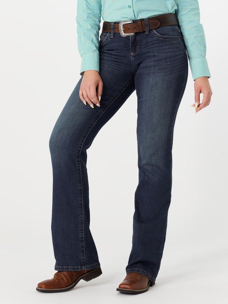 Wrangler Womens Jade Relaxed Ultimate Riding Jeans
