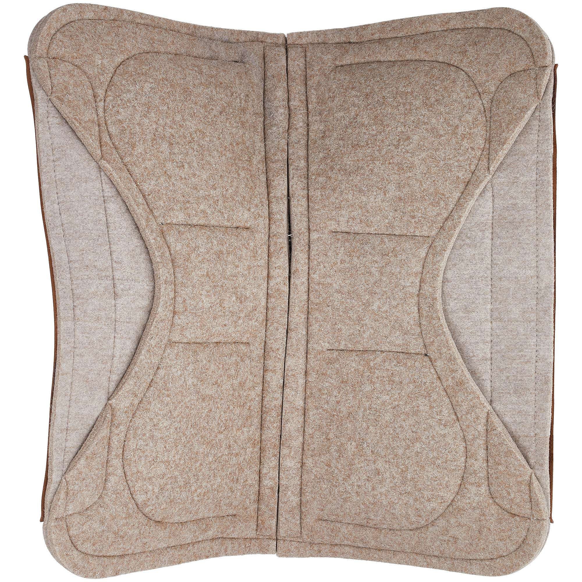 Weaver Wool Blend Felt Contoured Shim Saddle Pad Riding Warehouse