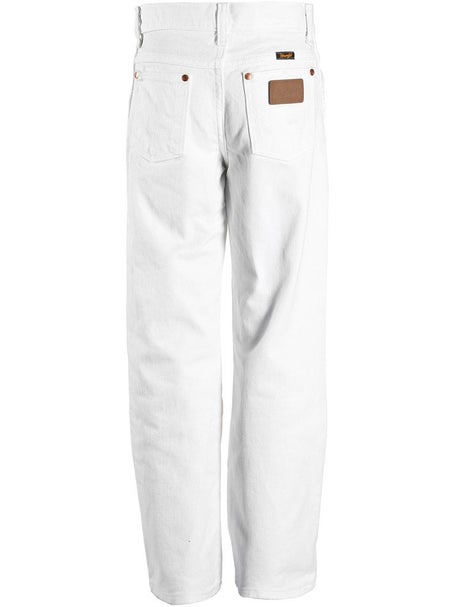 Wrangler Cowboy Cut 4H & FFA Boys'/Unisex White Jeans | Riding Warehouse