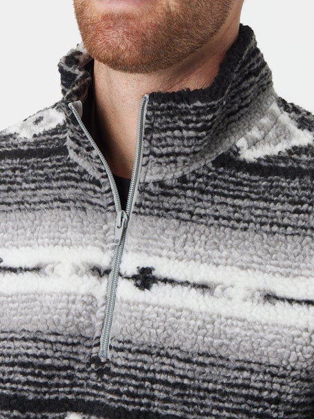 Wrangler Men's 1/4 Zip Sherpa Pullover Jacket | Riding Warehouse