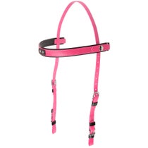 Zilco Deluxe Trail Bridle Headstall SS  Pink 