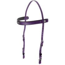 Zilco Deluxe Trail Bridle Headstall SS  Purple 